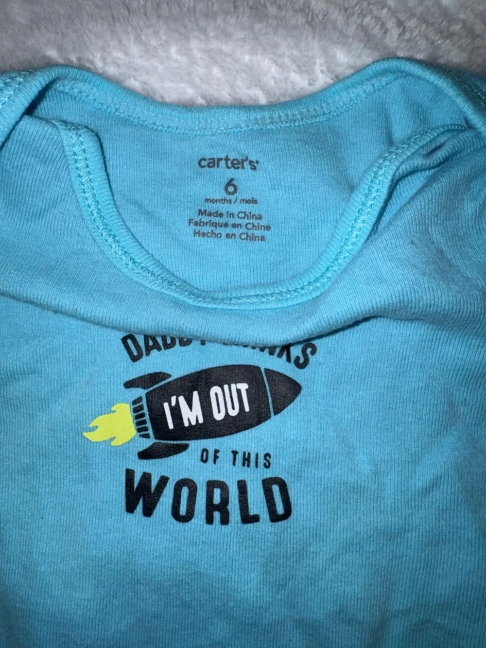 Carter's Light & Royal Blue Shark Print two-Piece Set